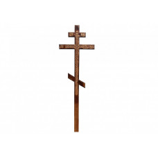 Крест намогильный сосновый  Лоза прямой