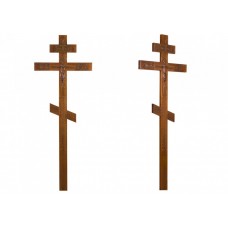 Крест намогильный сосновый Резной №3