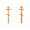 Крест намогильный сосновый Сосна 100х100